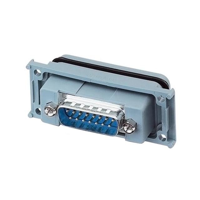 CONN D-SUB PLUG 15POS PNL MNT