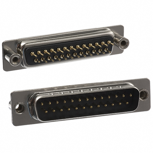 CONN D-SUB PLG 25POS PNL MT SLDR