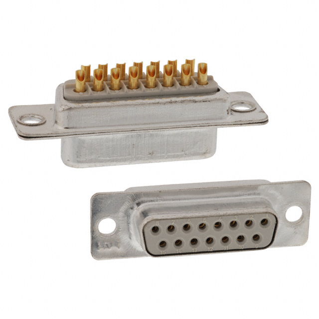 CONN D-SUB RCPT 15POS PNL MNT