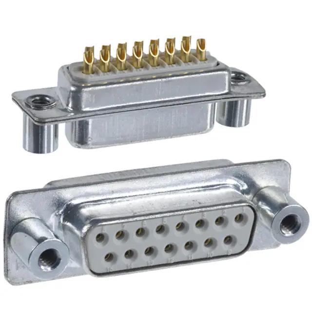 CONN D-SUB RCPT 15POS PNL MNT