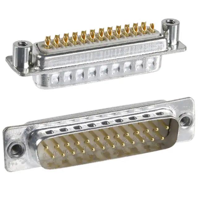 CONN D-SUB PLUG 25POS PNL MNT