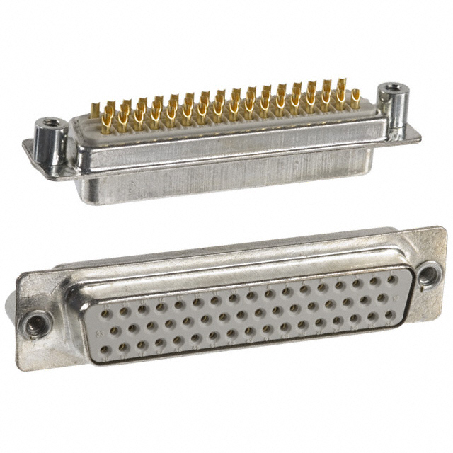 CONN D-SUB RCPT 50POS PNL MNT