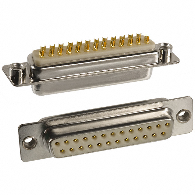CONN D-SUB RCPT 25POS PNL MNT