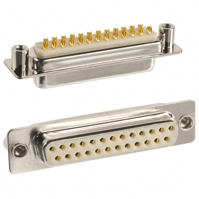 CONN D-SUB RCPT 25POS PNL MNT