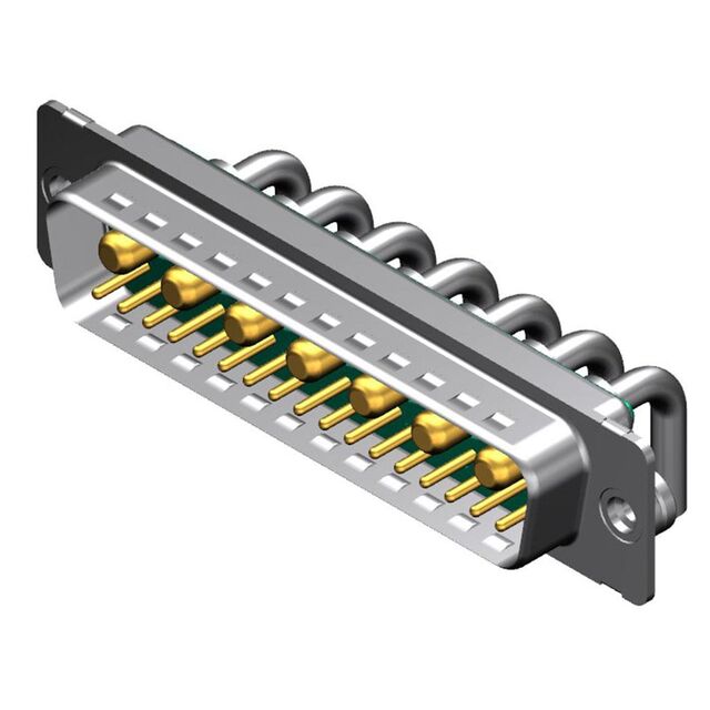 CONN D-SUB PLUG 24POS R/A SOLDER