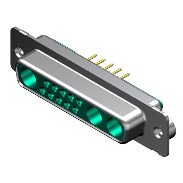 CONN D-SUB RCPT 13POS VERT SLDR