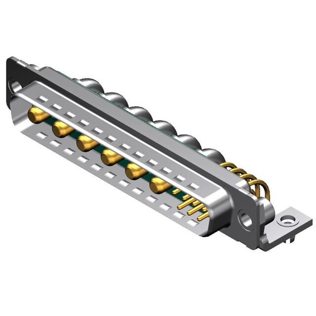 FCT ML DSUB RA PC PLG 13W6 W/CLI