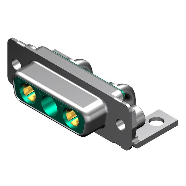 CONN D-SUB RCPT 3POS R/A SOLDER