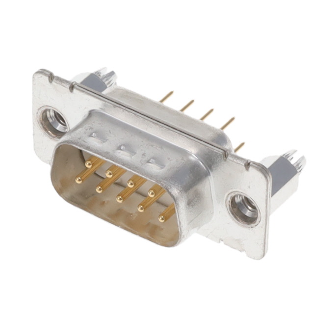CONN D-SUB PLUG 9POS VERT SOLDER