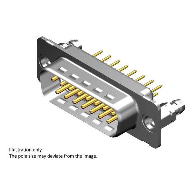 CONN D-SUB PLUG 9POS VERT SOLDER