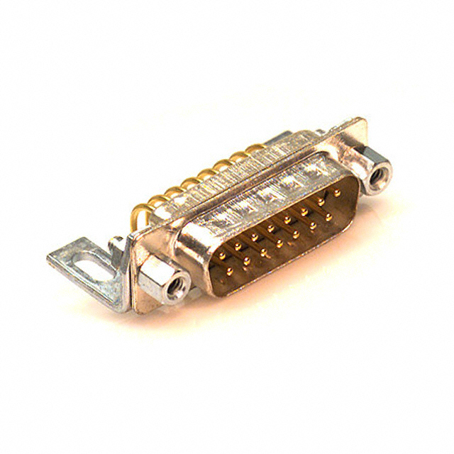CONN D-SUB PLUG 15POS R/A SOLDER