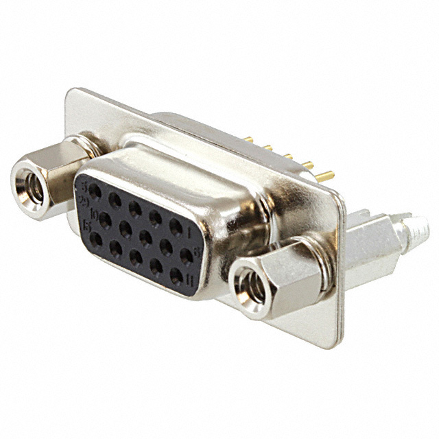 CONN D-SUB HD RCPT 15POS PNL MNT