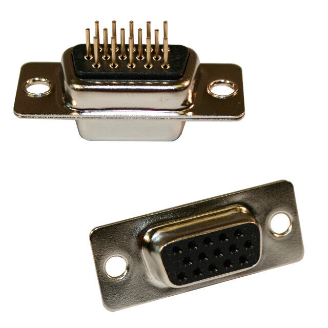 CONN D-SUB HD PLUG 78POS PNL MNT