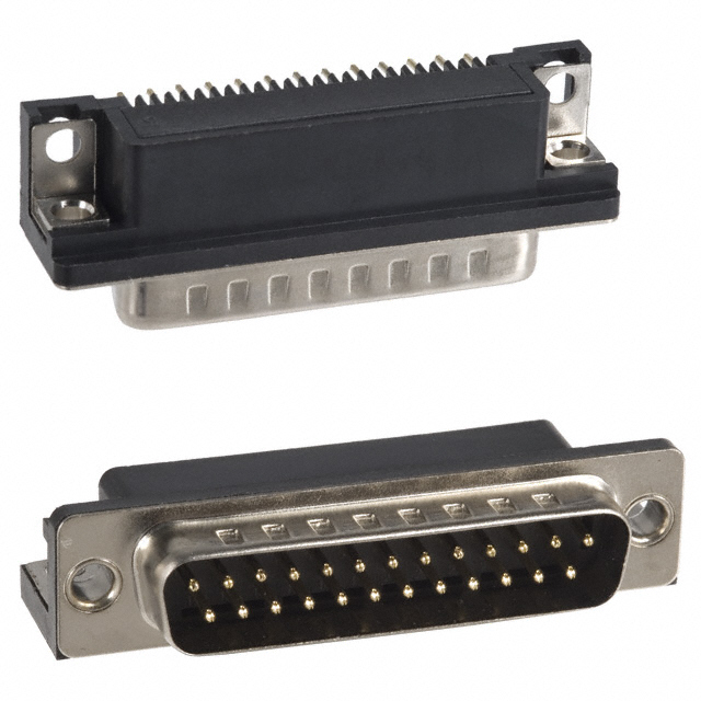 CONN D-SUB PLUG 25POS R/A SOLDER
