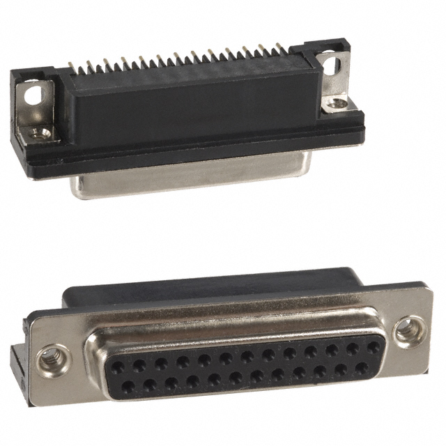 CONN D-SUB RCPT 25POS R/A SOLDER