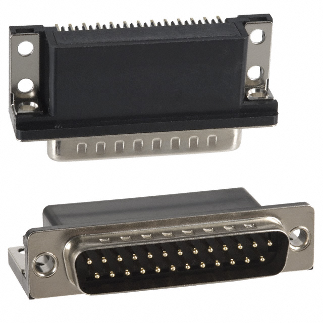 CONN D-SUB PLUG 25POS R/A SOLDER