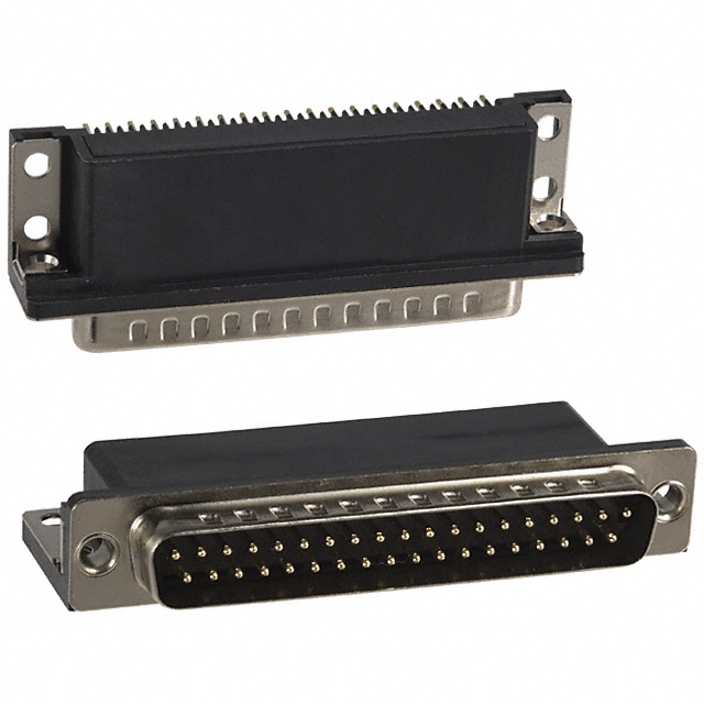 CONN D-SUB PLUG 37POS R/A SOLDER