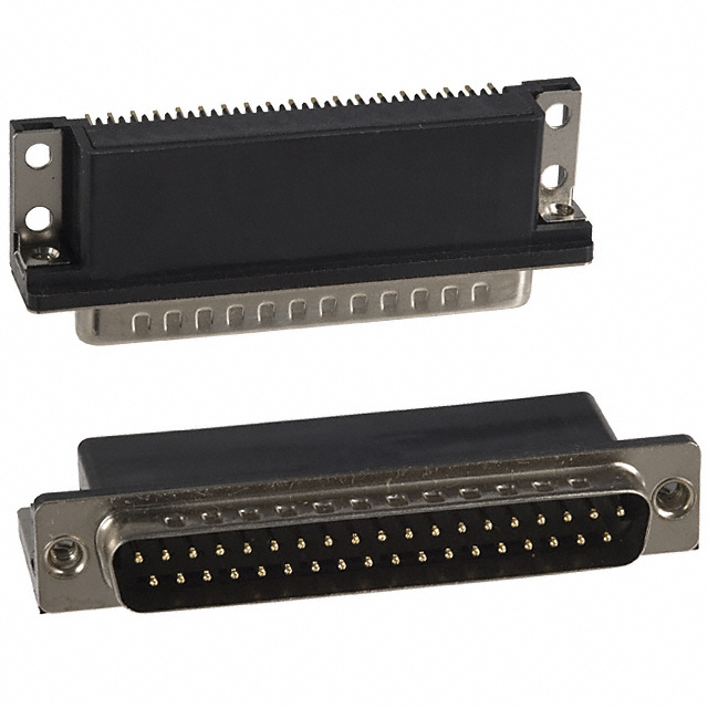 CONN D-SUB PLUG 37POS R/A SOLDER