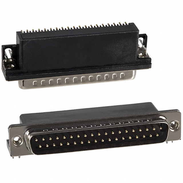 CONN D-SUB PLUG 37POS R/A SOLDER