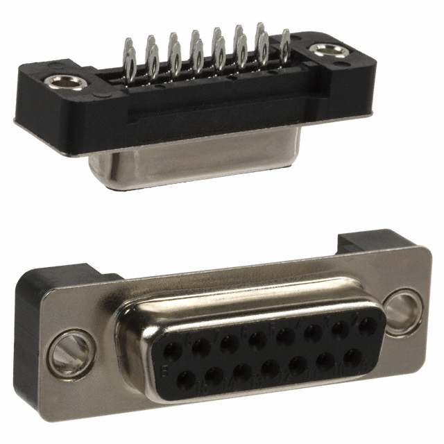 CONN D-SUB RCPT 15POS PNL MNT