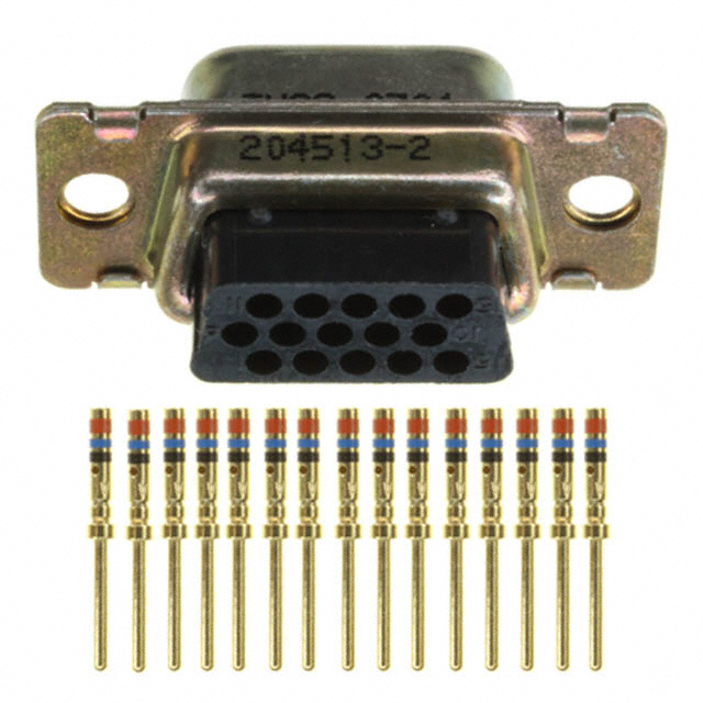 CONN D-SUB HD PLUG 15POS PNL MNT