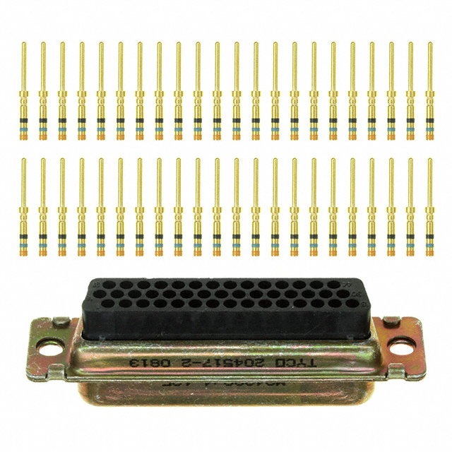 CONN D-SUB HD PLUG 44POS PNL MNT