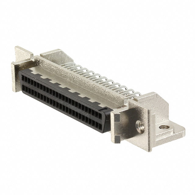 CONN D-TYPE PLUG 50POS R/A SLDR