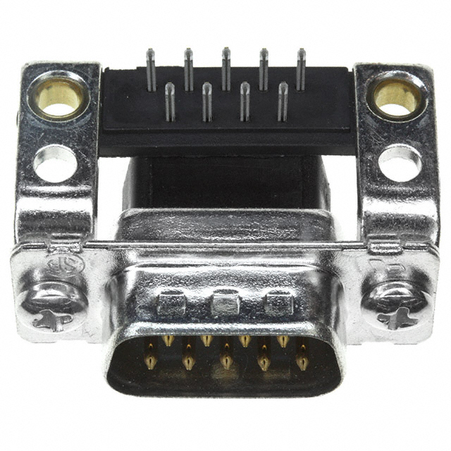 CONN D-SUB PLUG 9POS R/A SOLDER