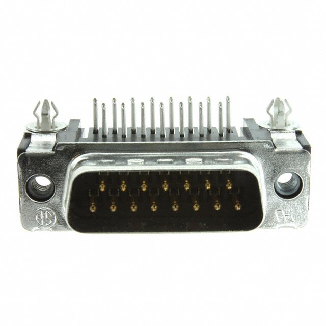 CONN D-SUB PLUG 15POS R/A SOLDER