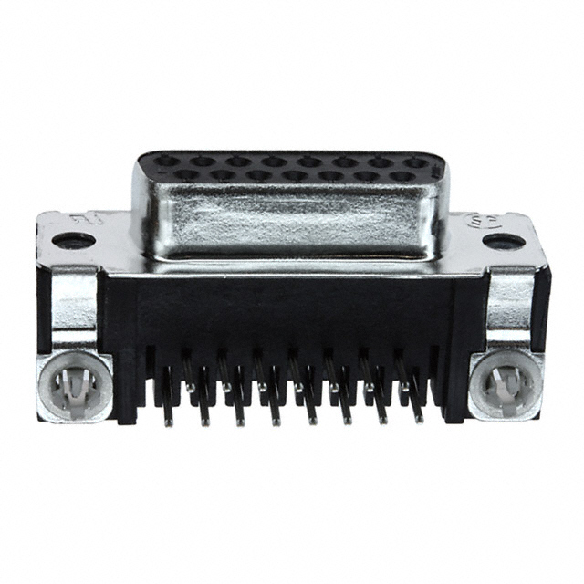 CONN D-SUB RCPT 15POS R/A SOLDER