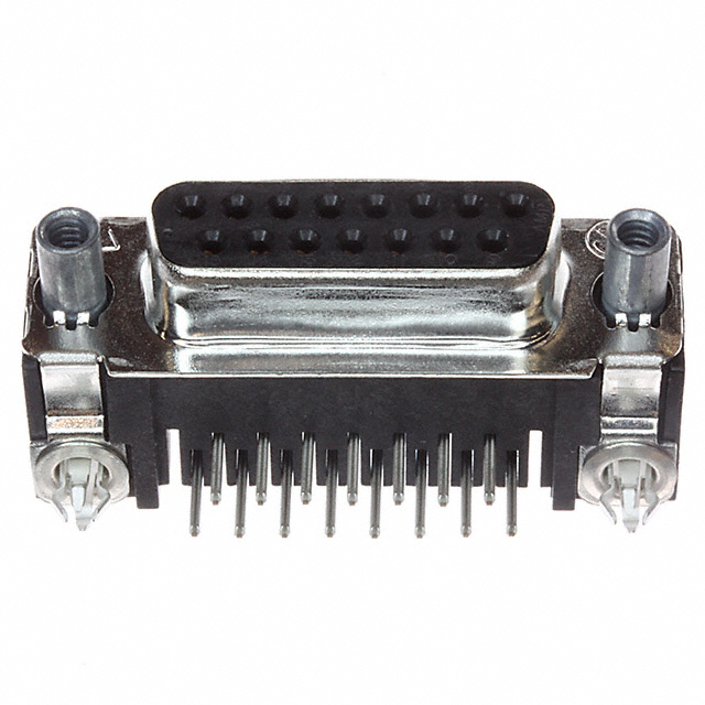 CONN D-SUB RCPT 15POS R/A SOLDER