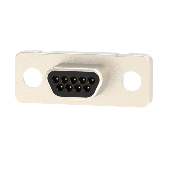 CONN MICRO-D PLUG 9POS PNL MNT