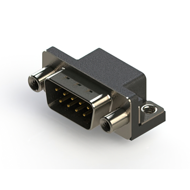 CONN D-SUB PLUG 9POS R/A SOLDER