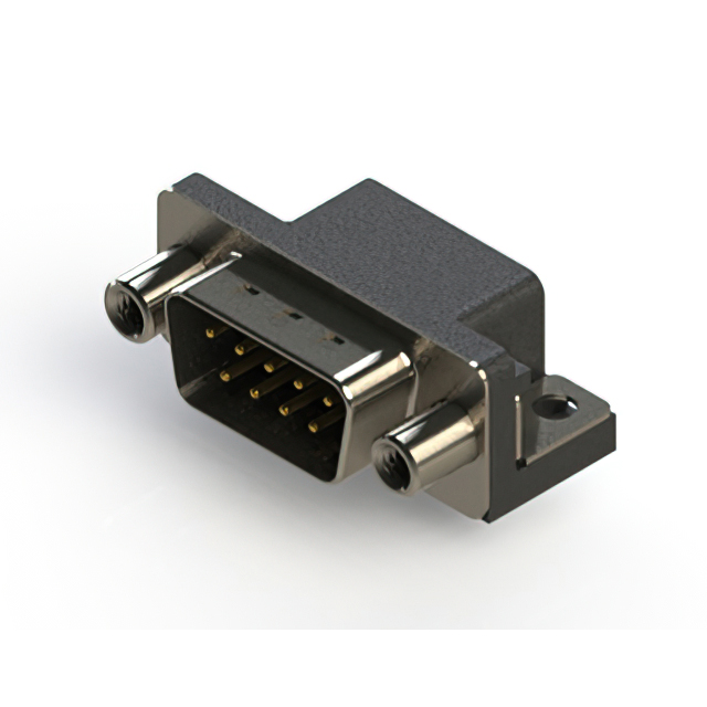 CONN D-SUB PLUG 9POS R/A SOLDER