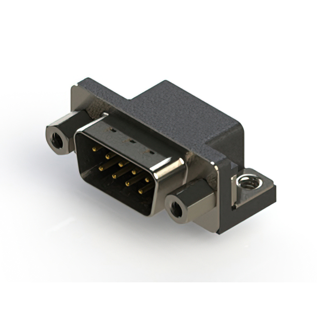 CONN D-SUB PLUG 9POS R/A SOLDER