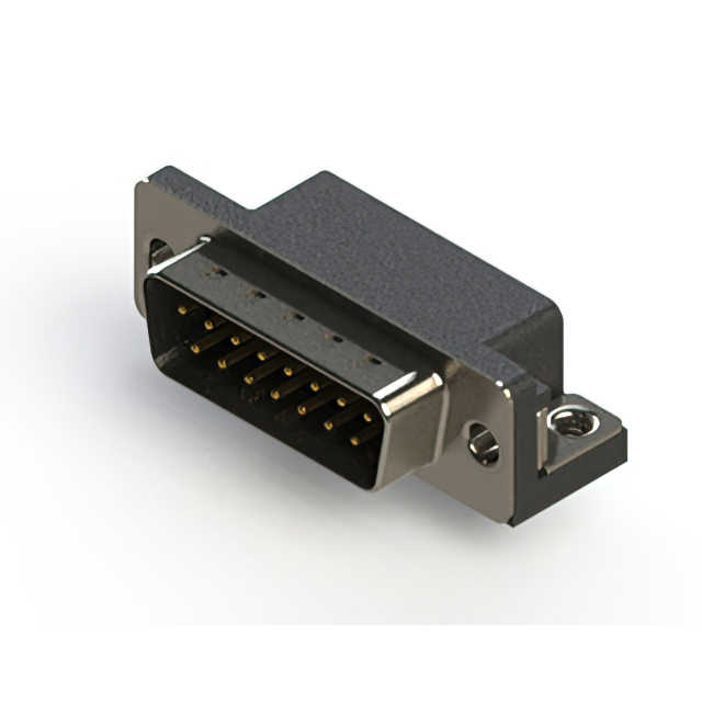 CONN D-SUB PLUG 15POS R/A SOLDER