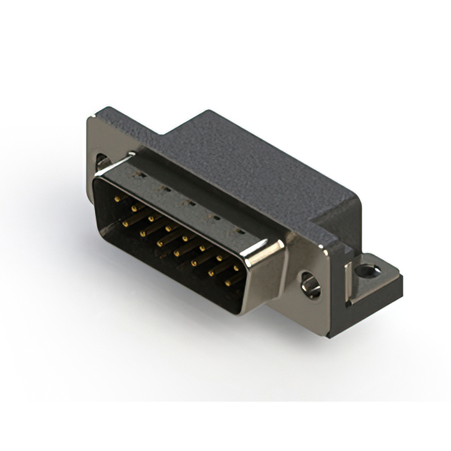 CONN D-SUB PLUG 15POS R/A SOLDER