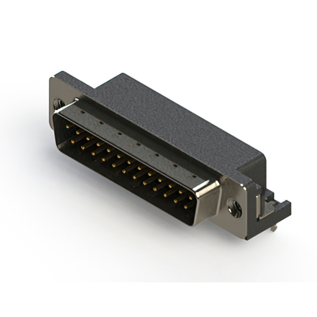 CONN D-SUB PLUG 25POS R/A SOLDER