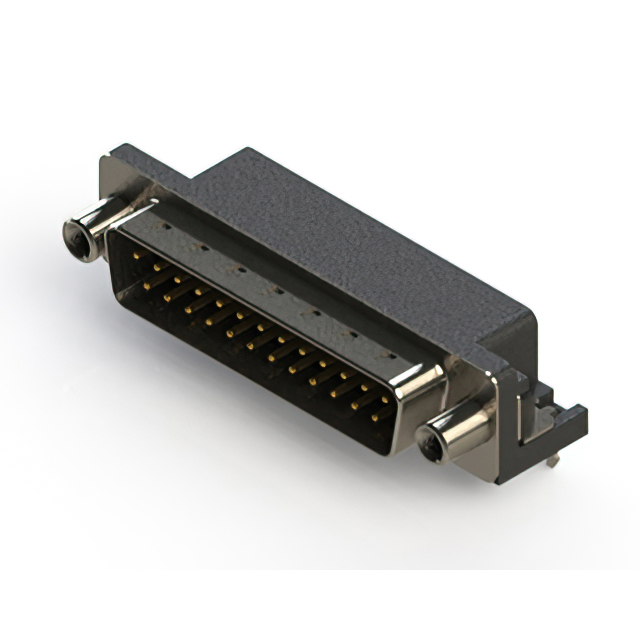 CONN D-SUB PLUG 25POS R/A SOLDER