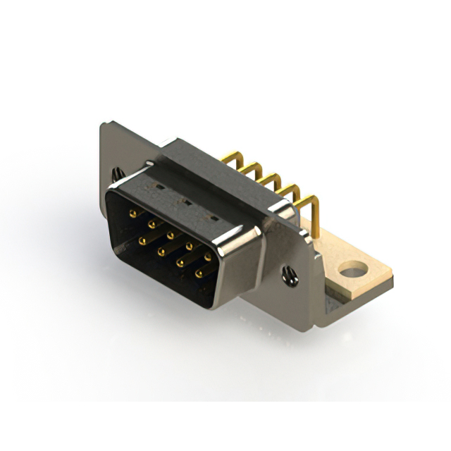 CONN D-SUB PLUG 9POS R/A SOLDER