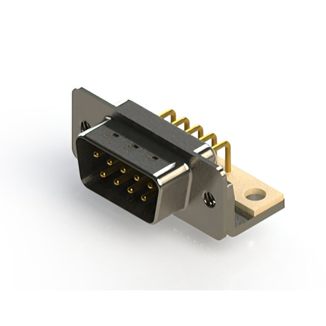 CONN D-SUB PLUG 9POS R/A SOLDER