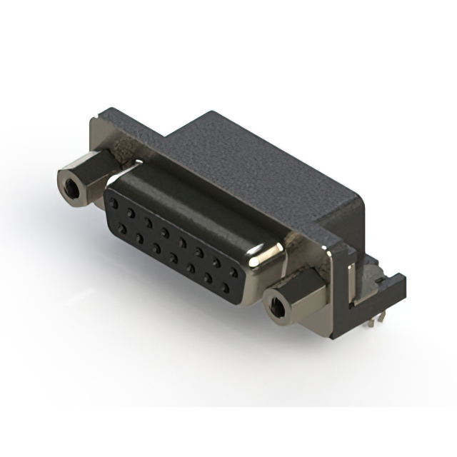 CONN D-SUB RCPT 15POS R/A SOLDER