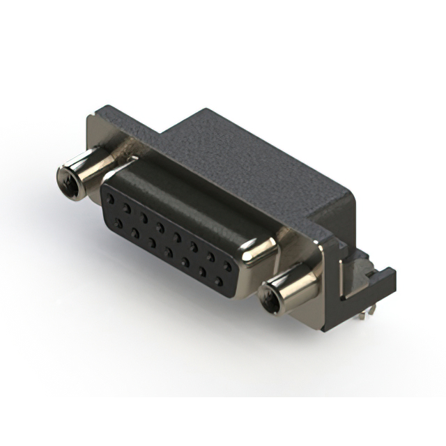 CONN D-SUB RCPT 15POS R/A SOLDER