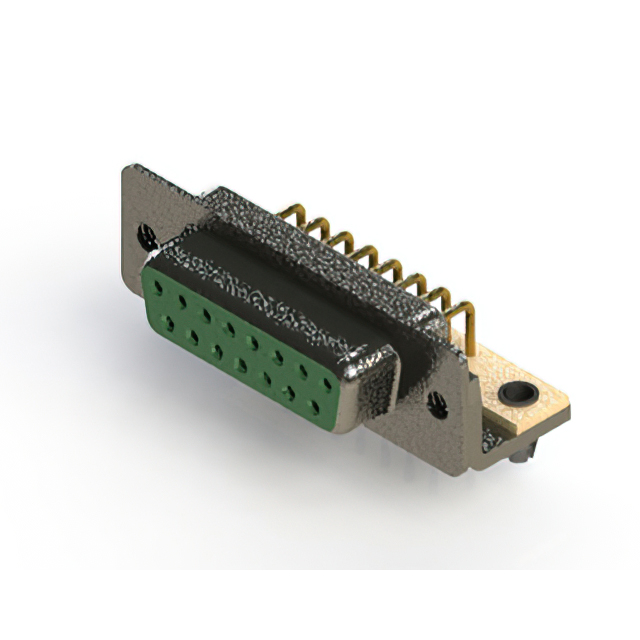 CONN D-SUB RCPT 15POS R/A SOLDER