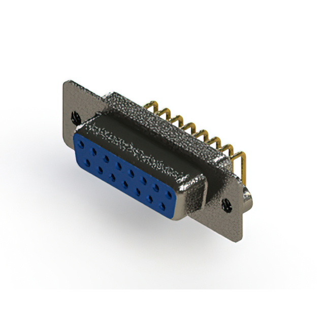 CONN D-SUB RCPT 15POS R/A SOLDER