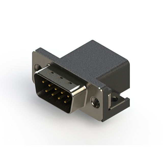 CONN D-SUB PLUG 9POS R/A SOLDER