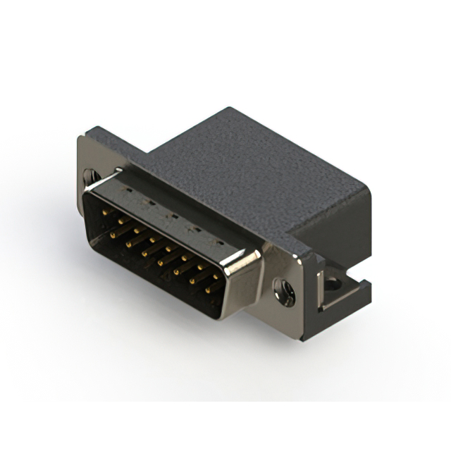 CONN D-SUB PLUG 15POS R/A SOLDER