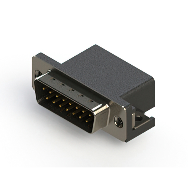 CONN D-SUB PLUG 15POS R/A SOLDER