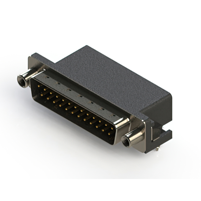 CONN D-SUB PLUG 25POS R/A SOLDER