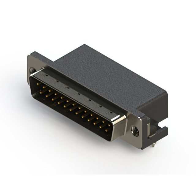 CONN D-SUB PLUG 25POS R/A SOLDER
